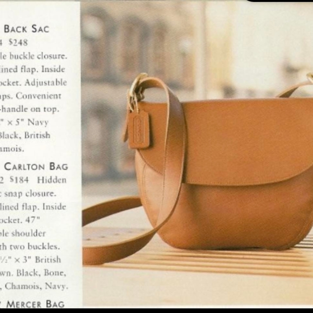 Coach Vintage Carlton Adj Shoulder Bag - Picture 8 of 12